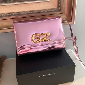Giuseppe Zanotti Pink Metallic Bag